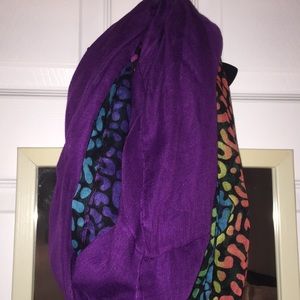 Two infinity scarves
